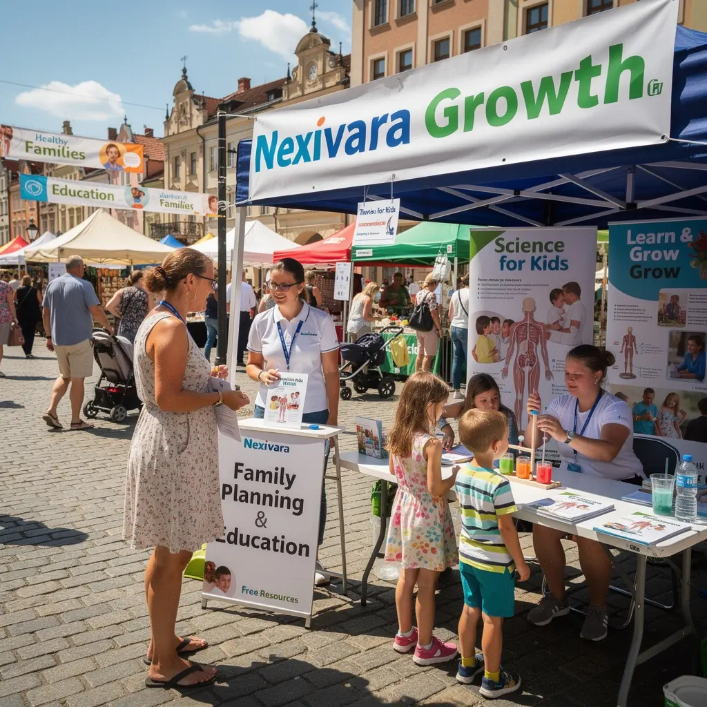 Konsultant edukacyjny rozmawiający z rodzicami o planowaniu przyszłości dzieci.